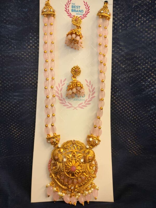 Monalisa Pink Pendant set