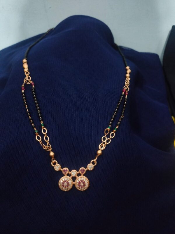 Double line mangalsutra