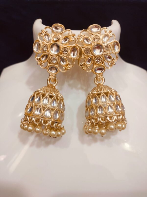 Golden jhumka