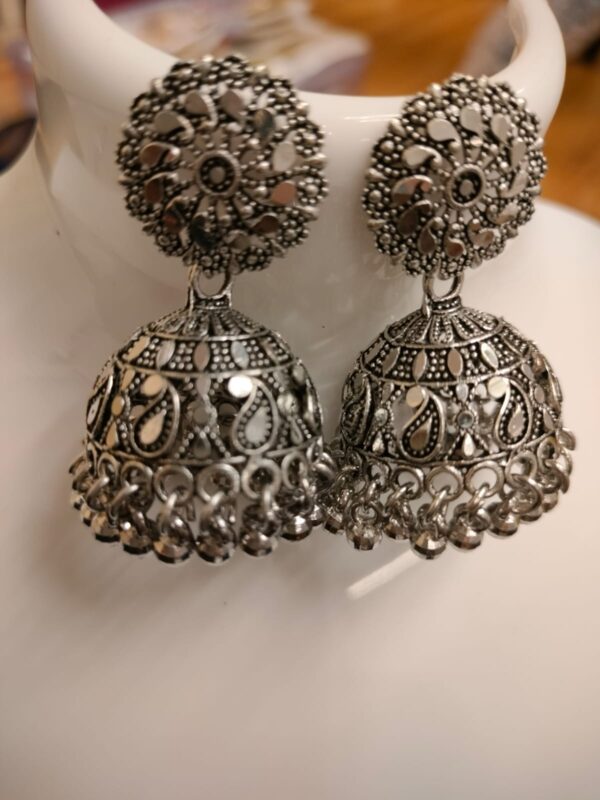 Silver Jhumka at low price