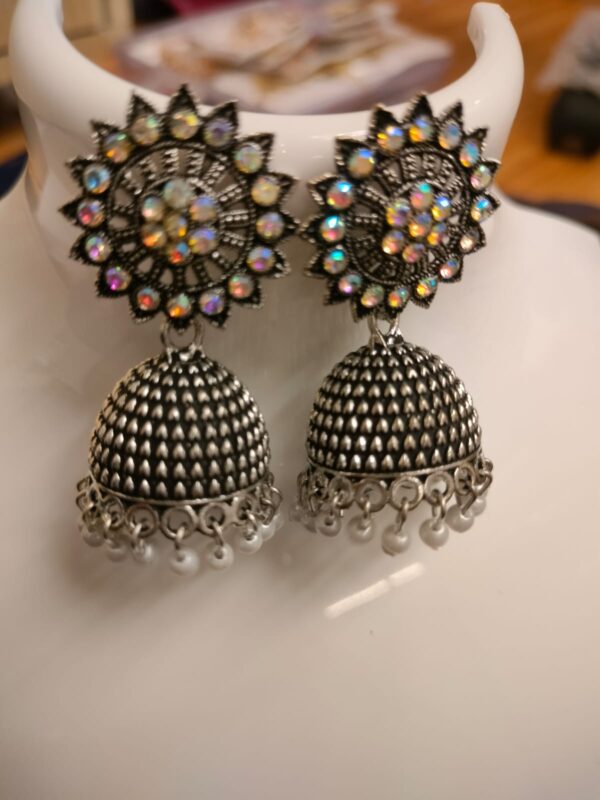 Oxidised earring Jhumka